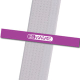 Westminster - Logo Only - Purple Achievement Stripes - BeltStripes.com : The #1 Source for Martial Arts Belt Tape