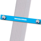 WuTian MA - Awesome Attitude Custom Belt Stripes - BeltStripes.com : The #1 Source for Martial Arts Belt Tape