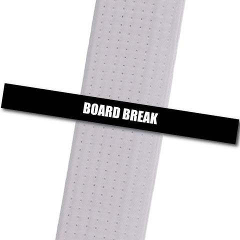 Wyomissing-ATA - Board Break - Black Custom Belt Stripes - BeltStripes.com : The #1 Source for Martial Arts Belt Tape