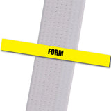 Wyomissing-ATA - Form - Yellow Custom Belt Stripes - BeltStripes.com : The #1 Source for Martial Arts Belt Tape