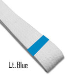 Light-Blue Belt Stripes Blank Belt Stripes - BeltStripes.com : The #1 Source for Martial Arts Belt Tape