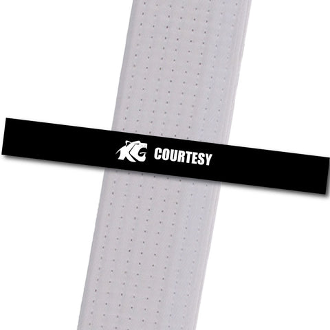 KuGar TKD - Courtesy - White Logo