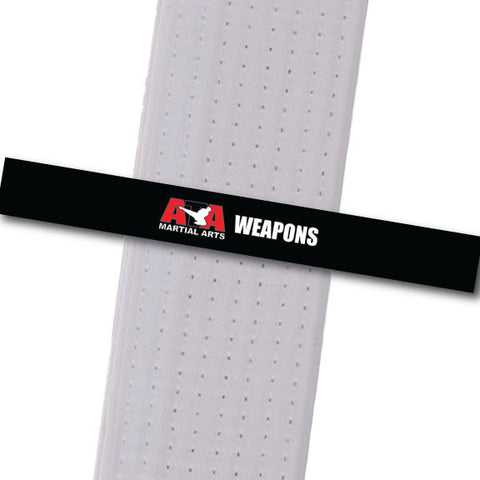 Chesterfield ATA - Weapons Achievement Stripes - BeltStripes.com : The #1 Source for Martial Arts Belt Tape