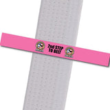 AUUSOMA - 2nd Step to Belt: Pink Achievement Stripes - BeltStripes.com : The #1 Source for Martial Arts Belt Tape