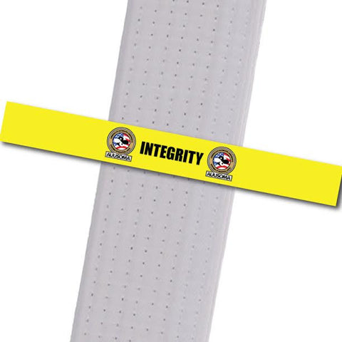 AUUSOMA - Integrity Achievement Stripes - BeltStripes.com : The #1 Source for Martial Arts Belt Tape