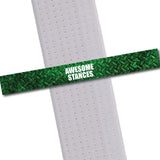 Achievement BeltStripes - Awesome Stances Achievement Stripes - BeltStripes.com : The #1 Source for Martial Arts Belt Tape