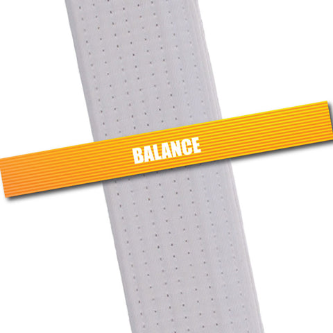 Achievement BeltStripes - Balance Achievement Stripes - BeltStripes.com : The #1 Source for Martial Arts Belt Tape