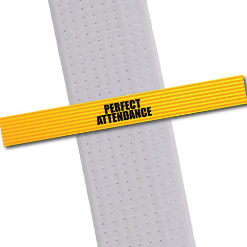 Achievement BeltStripes - Perfect Attendance Achievement Stripes - BeltStripes.com : The #1 Source for Martial Arts Belt Tape