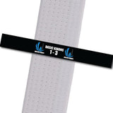 Ageless Karate - Completed Tasks - Basic KIHONS 1-3 Custom Belt Stripes - BeltStripes.com : The #1 Source for Martial Arts Belt Tape