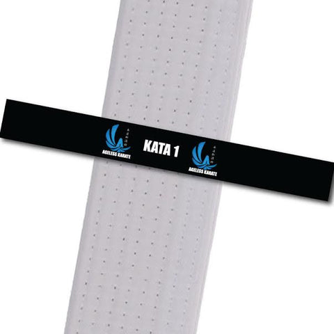 Ageless Karate - Completed Tasks - Kata 1 Custom Belt Stripes - BeltStripes.com : The #1 Source for Martial Arts Belt Tape