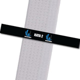 Ageless Karate - Completed Tasks - Kata 2 Custom Belt Stripes - BeltStripes.com : The #1 Source for Martial Arts Belt Tape