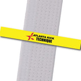 Atlanta Kick - Technique Custom Belt Stripes - BeltStripes.com : The #1 Source for Martial Arts Belt Tape