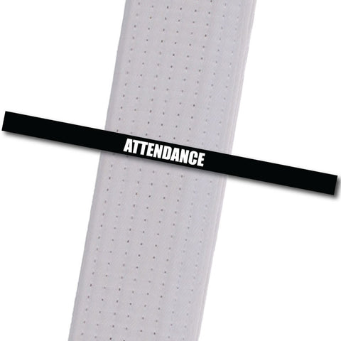 Attendance Stripes - Black Achievement Stripes - BeltStripes.com : The #1 Source for Martial Arts Belt Tape