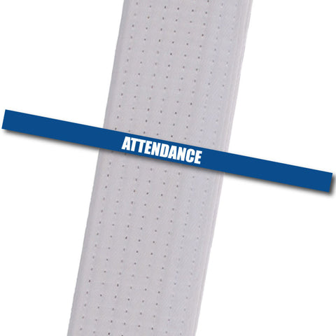 Attendance Stripes - Blue Achievement Stripes - BeltStripes.com : The #1 Source for Martial Arts Belt Tape