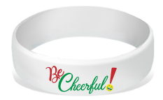 MatChats - Be Cheerful - Silicone Wrist Bands - Level 4: Champion