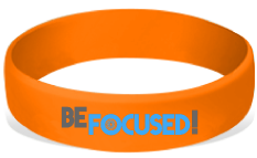 MatChats - Be Focused - Silicone Wrist Bands - Level 4: Champion