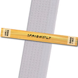 MatChats BeltStripes - Be Friendly - Level 1: Rookie