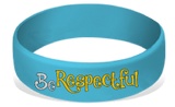 MatChats - Be Respectful - Silicone Wrist Bands - Level 4: Champion