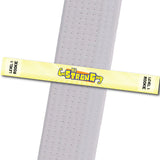 MatChats BeltStripes - Be Strong - Level 1: Rookie Achievement Stripes - BeltStripes.com : The #1 Source for Martial Arts Belt Tape