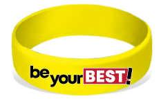 MatChats - Be Your Best - Silicone Wrist Bands - Level 4: Champion