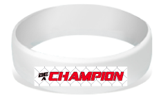 MatChats - Be A Champion - Silicone Wrist Bands - Level 4: Champion