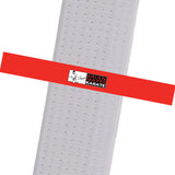 Brian Mayes Karate - Red Custom Belt Stripes - BeltStripes.com : The #1 Source for Martial Arts Belt Tape