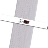 Brian Mayes Karate - White Custom Belt Stripes - BeltStripes.com : The #1 Source for Martial Arts Belt Tape