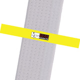 Brian Mayes Karate - Yellow Custom Belt Stripes - BeltStripes.com : The #1 Source for Martial Arts Belt Tape