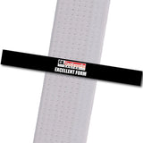 Ca. TaeKwonDo Center - Excellent Form Custom Belt Stripes - BeltStripes.com : The #1 Source for Martial Arts Belt Tape