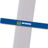 Elite MA Florida - Motivation Custom Belt Stripes - BeltStripes.com : The #1 Source for Martial Arts Belt Tape