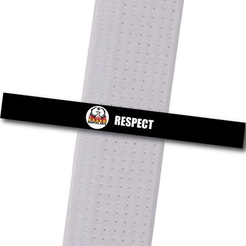 Elite MA Florida - Respect Custom Belt Stripes - BeltStripes.com : The #1 Source for Martial Arts Belt Tape