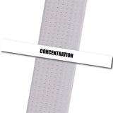 Family Martial Arts Center - Concentration Achievement Stripes - BeltStripes.com : The #1 Source for Martial Arts Belt Tape