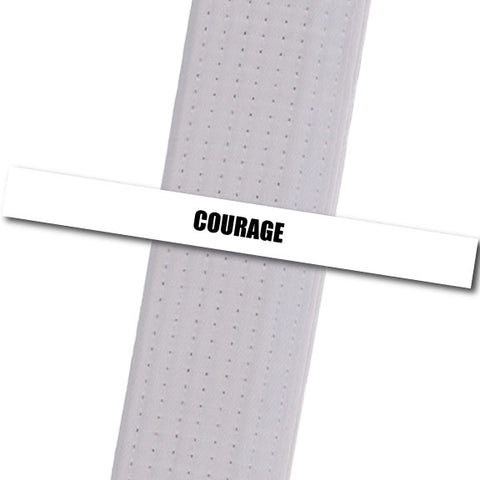 Family Martial Arts Center - Courage Achievement Stripes - BeltStripes.com : The #1 Source for Martial Arts Belt Tape
