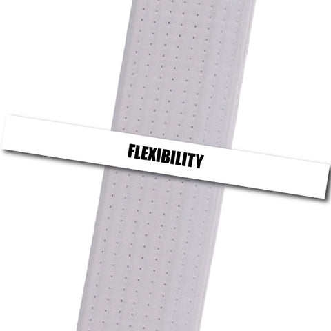 Family Martial Arts Center - Flexibility Achievement Stripes - BeltStripes.com : The #1 Source for Martial Arts Belt Tape