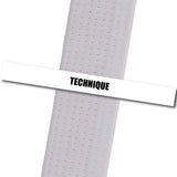 Family Martial Arts Center - Technique Achievement Stripes - BeltStripes.com : The #1 Source for Martial Arts Belt Tape