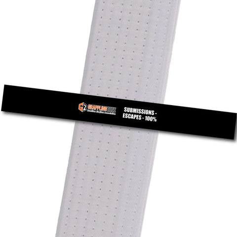 Grappling Zone - Submissions Escapes - Black