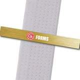 Galvans MA - Forms Achievement Stripes - BeltStripes.com : The #1 Source for Martial Arts Belt Tape