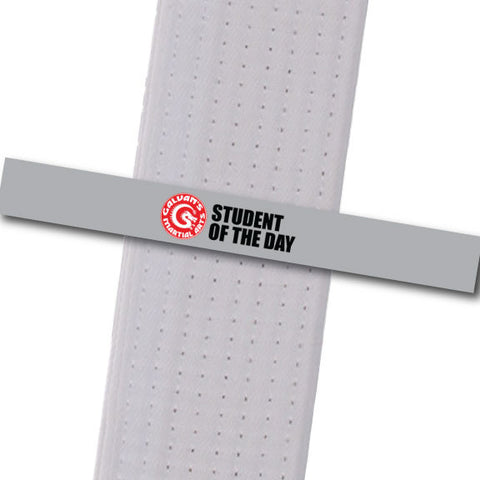 Galvans MA - Student of the Day Achievement Stripes - BeltStripes.com : The #1 Source for Martial Arts Belt Tape