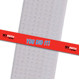 My First Six Weeks BeltStripes - You Did It! My Path to Black Belt - BeltStripes.com : The #1 Source for Martial Arts Belt Tape