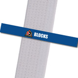 Haynes Martial Arts-Blocks Custom Belt Stripes - BeltStripes.com : The #1 Source for Martial Arts Belt Tape