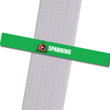 Haynes Martial Arts-Sparring Custom Belt Stripes - BeltStripes.com : The #1 Source for Martial Arts Belt Tape