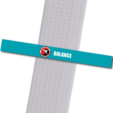 Joey Perry MA - Balance Custom Belt Stripes - BeltStripes.com : The #1 Source for Martial Arts Belt Tape