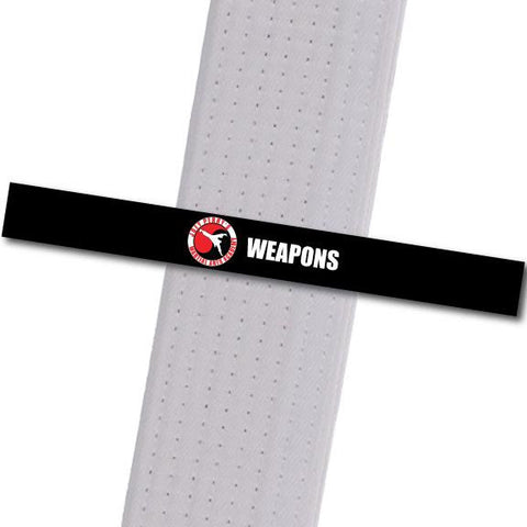 Joey Perry MA - Weapons Custom Belt Stripes - BeltStripes.com : The #1 Source for Martial Arts Belt Tape