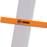 K5 MA - Basics - Orange Achievement Stripes - BeltStripes.com : The #1 Source for Martial Arts Belt Tape