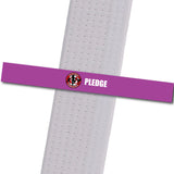 K5 MA - Pledge - Purple Achievement Stripes - BeltStripes.com : The #1 Source for Martial Arts Belt Tape