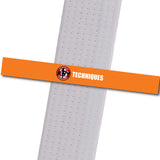 K5 MA - Techniques - Orange Achievement Stripes - BeltStripes.com : The #1 Source for Martial Arts Belt Tape
