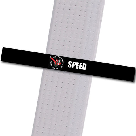 Kimling's Academy - Speed Achievement Stripes - BeltStripes.com : The #1 Source for Martial Arts Belt Tape