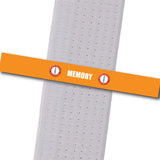 Karate Institute - Memory Custom Belt Stripes - BeltStripes.com : The #1 Source for Martial Arts Belt Tape
