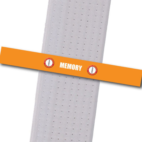 Karate Institute - Memory Custom Belt Stripes - BeltStripes.com : The #1 Source for Martial Arts Belt Tape