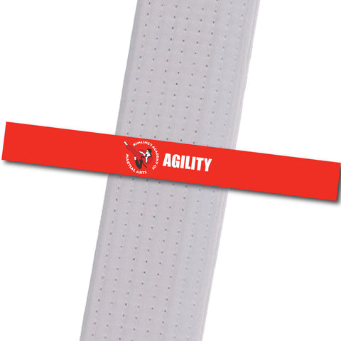 Kimling's Academy - Agility Achievement Stripes - BeltStripes.com : The #1 Source for Martial Arts Belt Tape